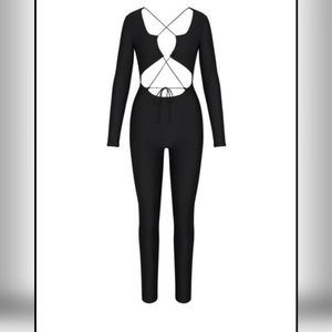 Skims Lace Up Catsuit medium